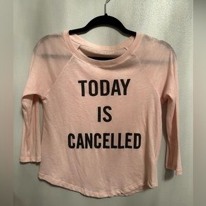 LIVE LOVE DREAM 3/4 sleeve shirt